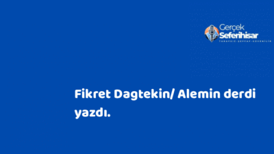 Benim için büyük memleket için küçük meseleleri yazmaya devam ediyorum.