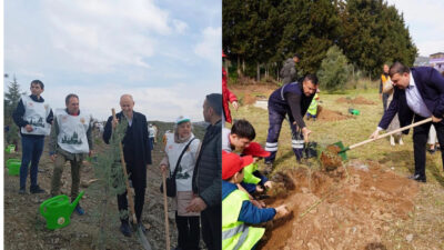 Belediye Başkanı İsmail Yetişkin ve AK Parti İlçe Başkanı Serdar