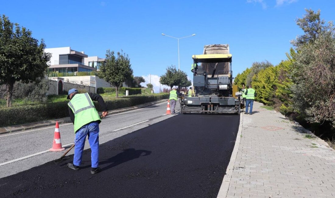 ASFALT ÇALIŞMALARI YAVAŞLADI İzmir genelinde özellikle ilçe yollarında yaşanan bozulmalar